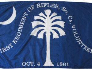 1st Regiment South Carolina Rifles, Nylon 3′ X 5′