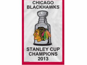 Chicago Blackhawks 2013 Flag, Polyester 5’x3′