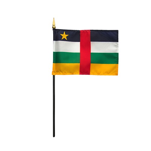 Central African Republic Desk Flag