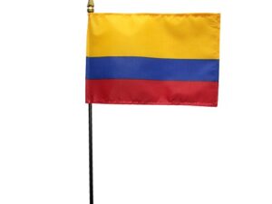 Colombia Desk Flag, 4″ X 6″