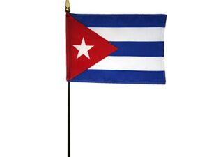 Cuba Desk Flag, 4″ X 6″