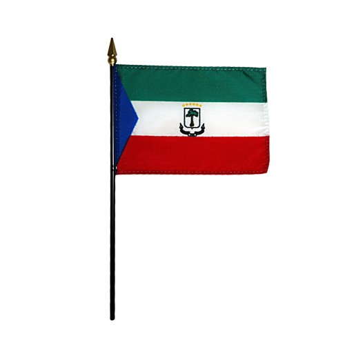 Equatorial Guinea Desk Flag
