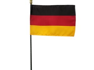 Germany Desk Flag, 4″ X 6″