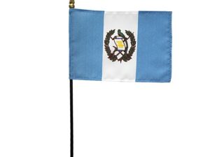 Guatemala Desk Flag, 4″ X 6″