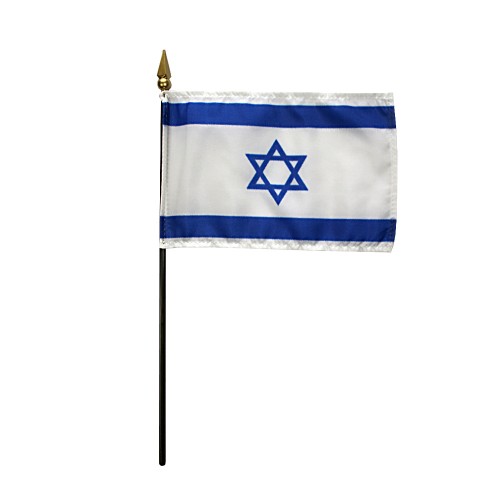 Israel Desk Flag