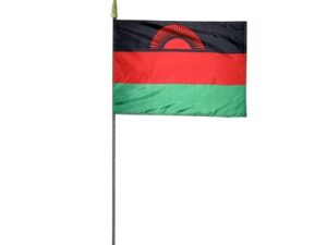 Malawi Desk Flag, 4″ X 6″