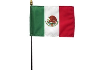 Mexico Desk Flag, 4″ X 6″