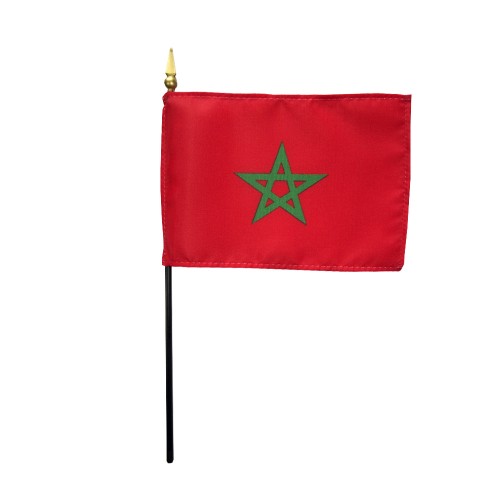 Morocco Desk Flag