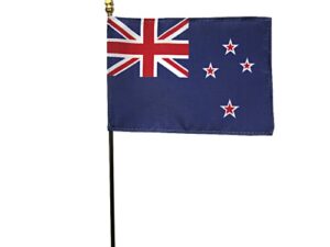 New Zealand Desk Flag, 4″ X 6″