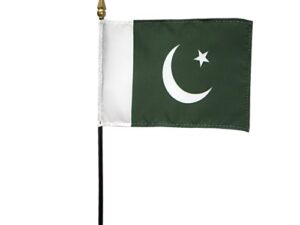 Pakistan Desk Flag, 4″ X 6″
