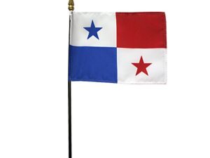 Panama Desk Flag, 4″ X 6″