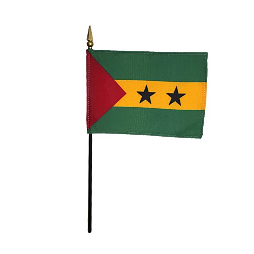 Sao Tome & Principe Desk Flag