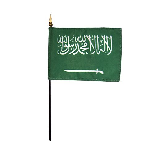 Saudi Arabia Desk Flag