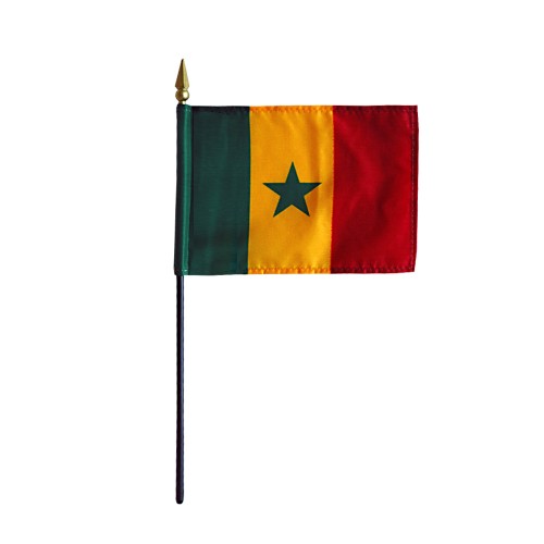 Senegal Desk Flag