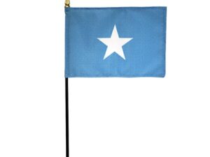 Somalia Desk Flag, 4″ X 6″