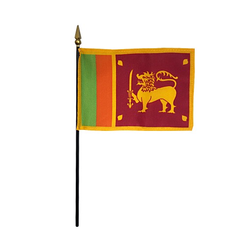 Sri Lanka Desk Flag