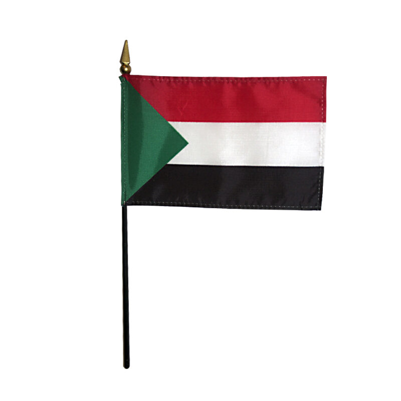 Sudan Desk Flag