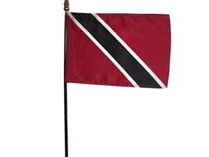 Trinidad & Tobago Desk Flag, 4″ X 6″
