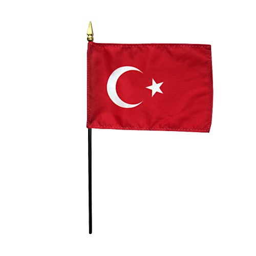 Turkey Desk Flag