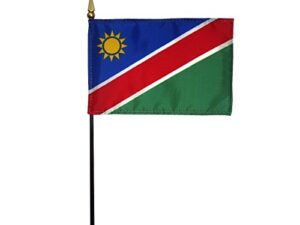 Namibia Desk Flag, 4″ X 6″
