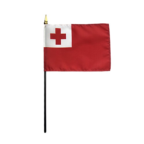Tonga Desk Flag