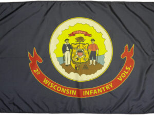 2nd Wisconsin Infantry Regiment, Nylon 3′ X 5′