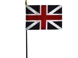 King’s Colors Desk Flag, 4″ X 6″