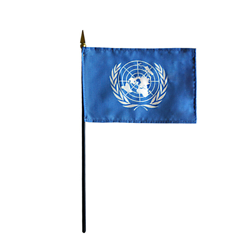 United Nations Desk Flag