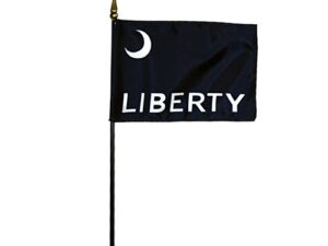 Fort Moultrie Desk Flag, 4″ X 6″