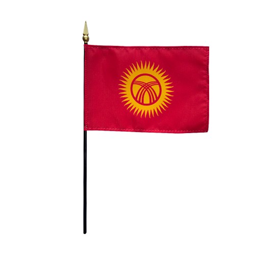 Kyrgyzstan Desk Flag