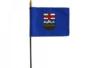 Alberta Desk Flag, 4″ X 6″