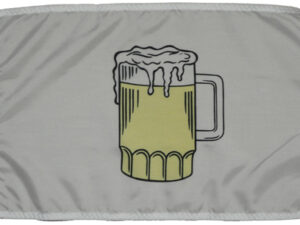 Beer Boat Flag, Nylon 12″ X 18″