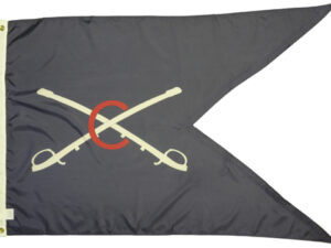 Cavalry HQ Guidon 1863, Nylon 3′ X 5′