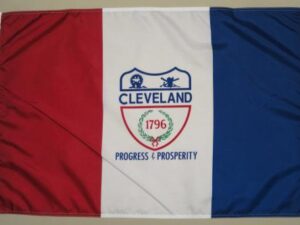 Cleveland Ohio Flag, Nylon All Sizes