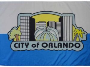 Orlando Florida (1980-2017) Flag, Nylon All Sizes