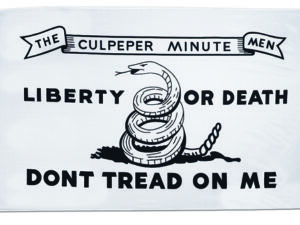Culpeper Minute Men Flag, Nylon 3′ X 5′