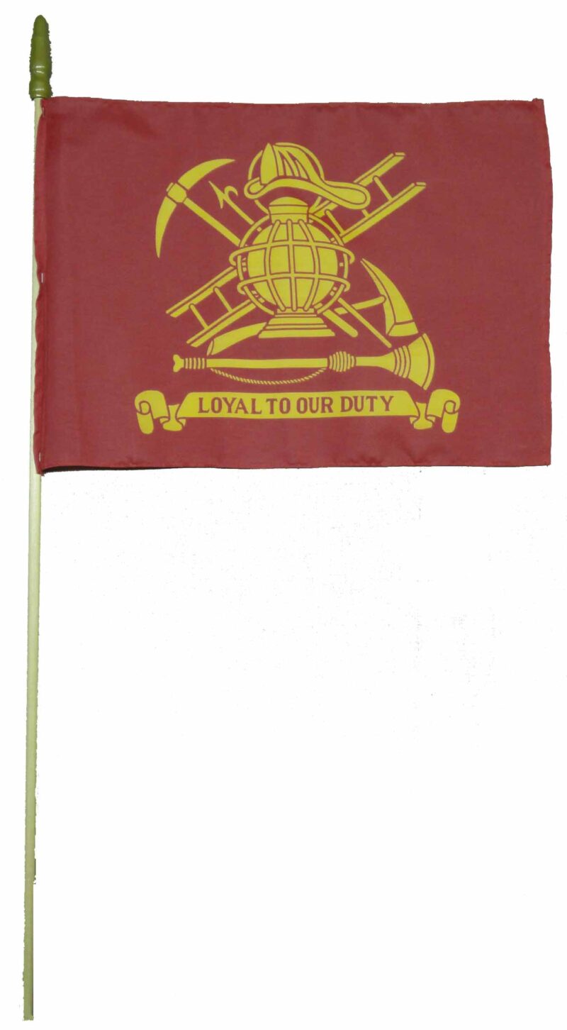 Firemans Loyal Stick Flag