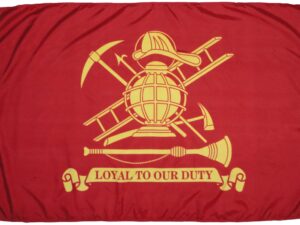 Fireman’s Loyal Flag, Nylon 3′ X 5′