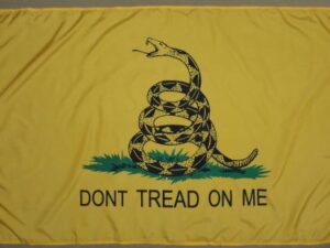 Gadsden Flag, Nylon All Sizes