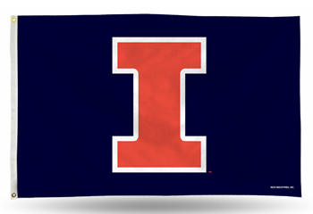Illinois University I Flag