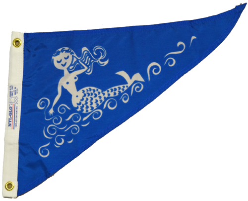 Mermaid Pennant Flag