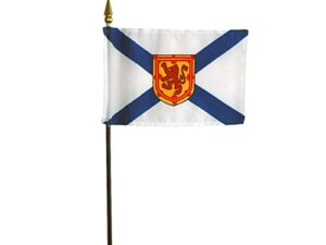Nova Scotia Desk Flag, 4″ X 6″