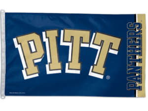 Pittsburgh University Flag, Polyester 3′ X 5′