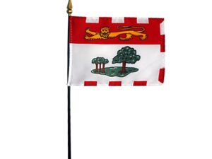 Prince Edward Island Desk Flag, 4″ X 6″