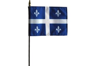 Quebec Desk Flag, 4″ X 6″