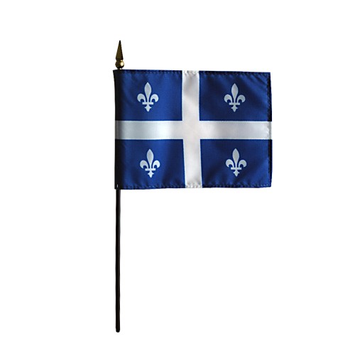 Quebec Desk Flag