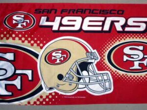 San Francisco 49’ers Flag, Polyester 3′ X 5′