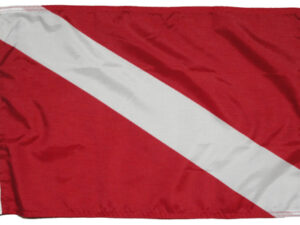 Skin Diver Flag, Nylon All Sizes