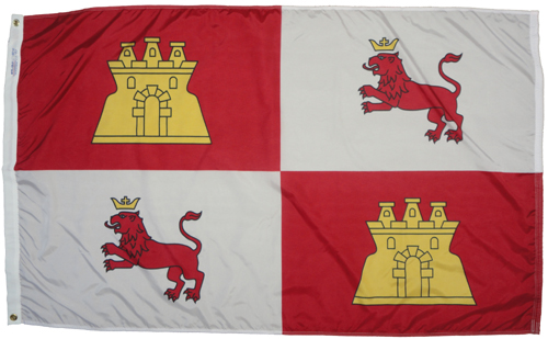 Lions and Castles Flag 3x5