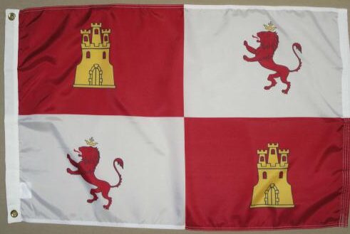 Lions and Castles Flag 2x3